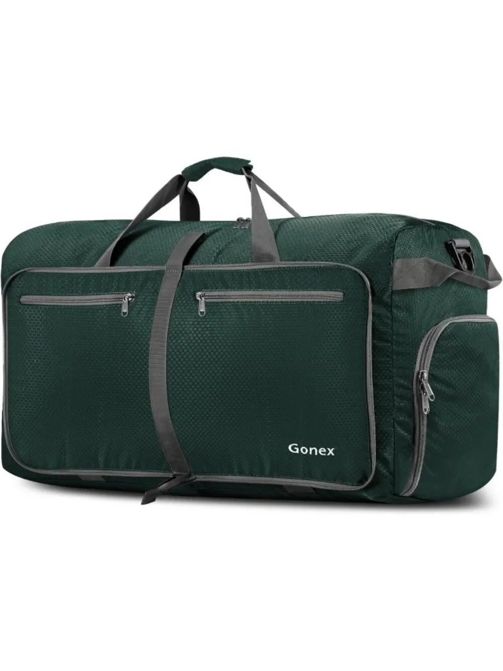 Large Packable Travel Duffle Bag with Shoe Compartment - Lightweight